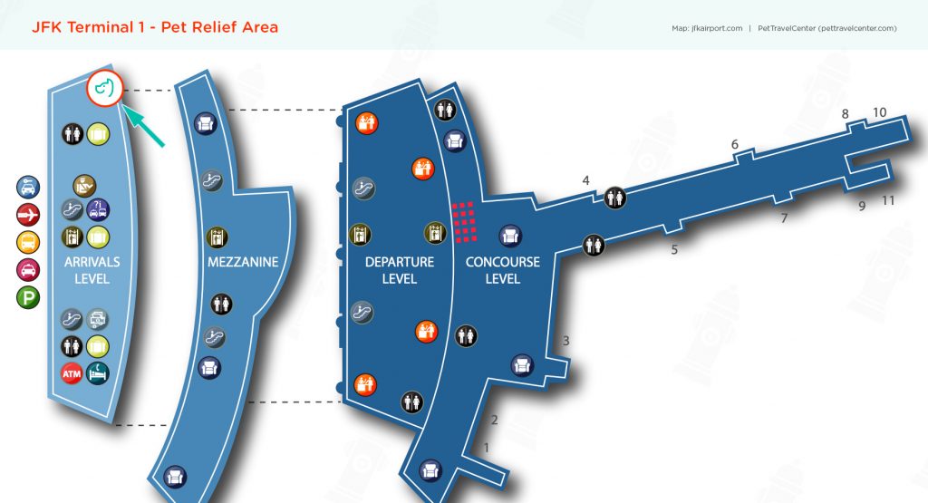 John F. Kennedy International Airport (JFK) Pet Guidelines - Pet Travel ...