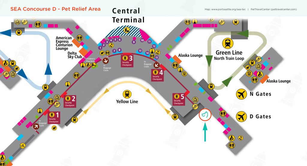 Seattle–Tacoma International Airport (SEA) Pet Guidelines - Pet Travel ...