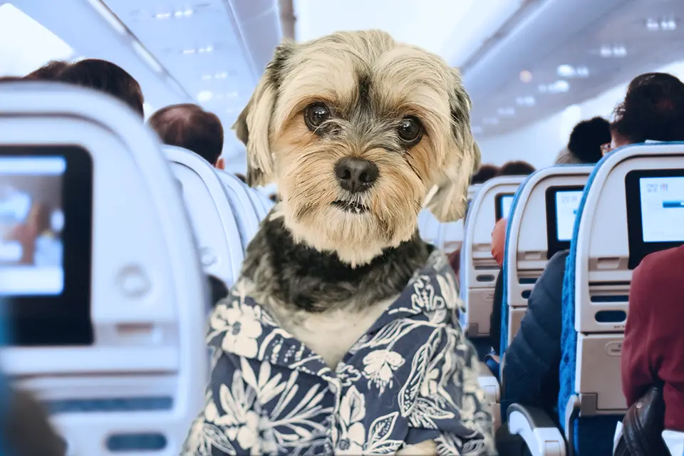 Flying with a dog hotsell alaska airlines